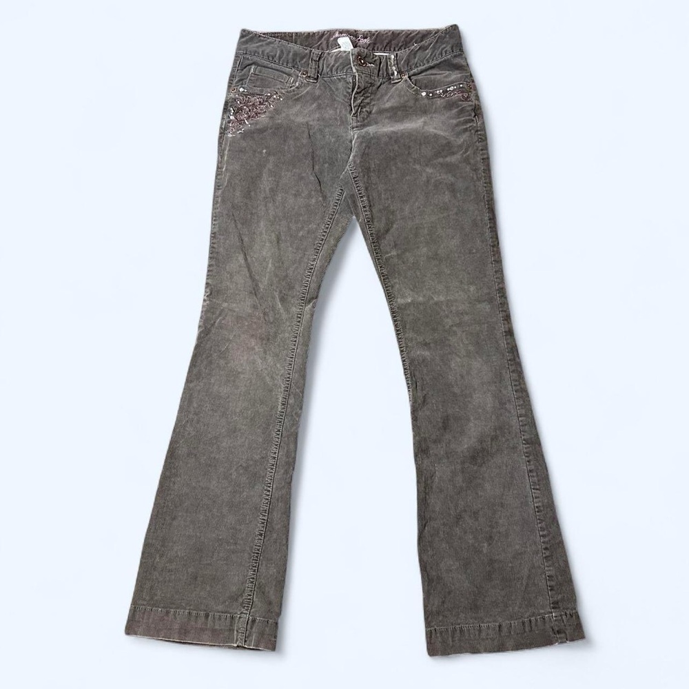 American Eagle Outfitters Brown Corduroy Boot Cut Fairy Pants